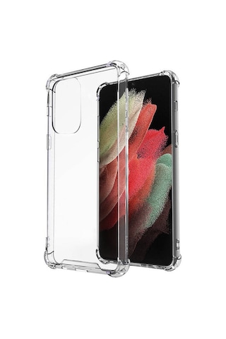 Goocamp Galaxy S23 Fe Uyumlu Nitro Anti Shock Silikon-renksiz Renksiz