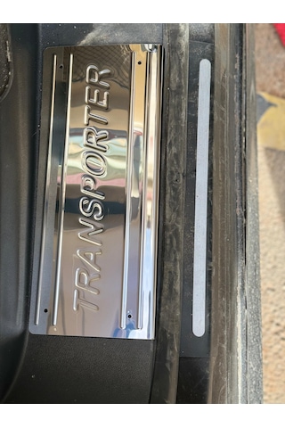 Vw T5 Transporter Krom İç Kapı Eşiği 3 Prç 2003-2015 Paslanmaz Ç.