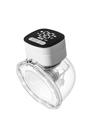 Agoodshop Taşınabilir Giyilebilir Göğüs Pompası - Beyaz