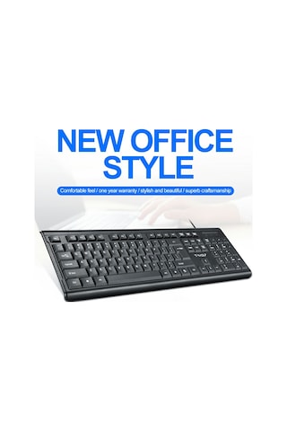 T-Wolf T15 104 Tuşlu USB Kablolu Klavye
