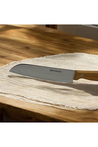 Peramari Bernardo Naturel Bamboo Line Santoku Bıçak 18 Cm Çok Renkli
