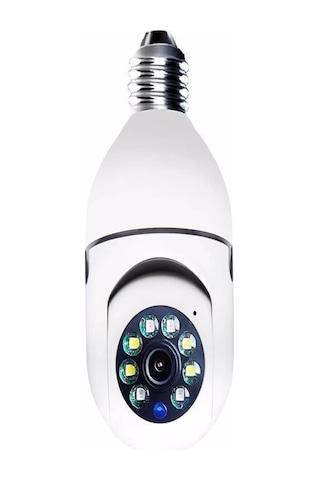 360 Ptz Ip Kamera Gece Görüş Kablosuz Bebek Güvenlik Akıllı Ampul Wifi Kamera Ip36