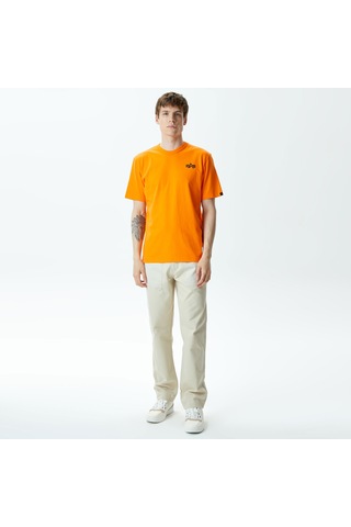 Alpha Industrıes Alpha Industries Alpha Stencil Unisex Turuncu T-shirt