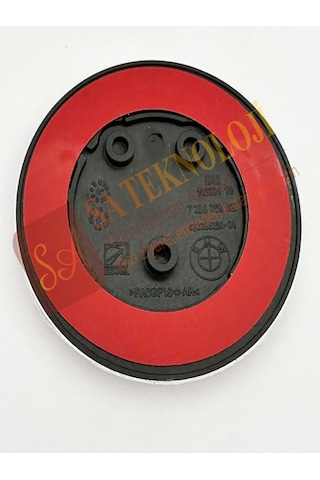 Bmw F20 Kaput - Bagaj Uyumlu Logo 3 Pin Fullblack 51767288752