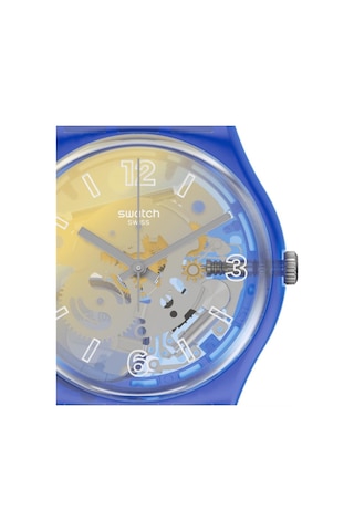 Swatch Gn278 Yellow Dısco Fever Kadın/erkek Kol Saati Metal