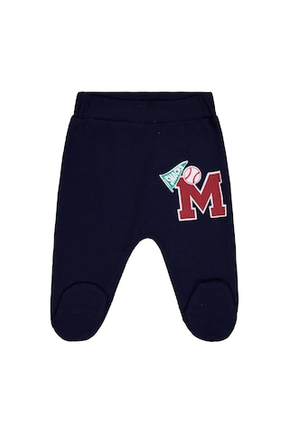 Civil Baby M Baskılı 1-9 Ay Tek Alt Bebe - Lacivert