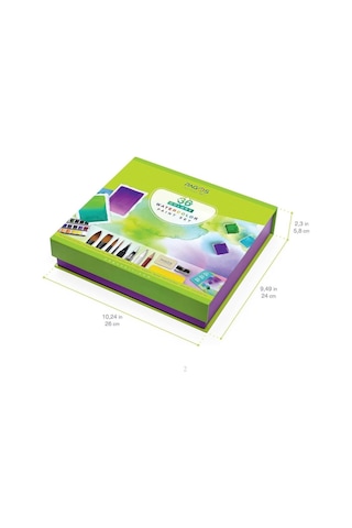 Sulu Boya Seti, Profesyonel 36 Sabit Pigment Boyama Kutusu, Yüksek Pigmentasyon, Sanatçılar, Öğrenciler, Yetişkinl Genel