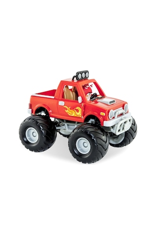 Oddbods Action Vehicle Fuse & Monster Truck Taşıt Seti Çok Renkli