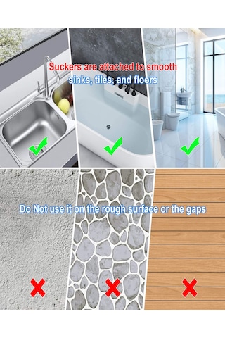 Tenfowee Düşük Profilli Silikon Süzgeçli Su Tüpü Kapağı - 4 Adet, Saç Ve Gıda Artıklarını Engeller, Banyo/mutfak Uyumlu, Gri Renk Diğer