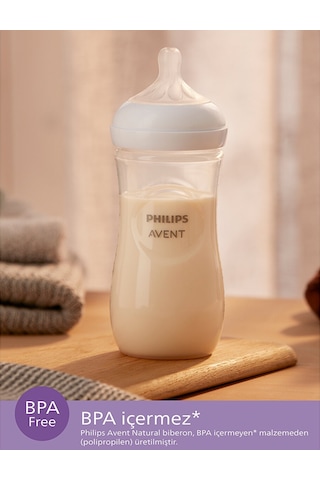 Philips Avent Natural Response PP Biberon 125 ML - 0+ Ay - Doğal Tepkili Biberon Emziği