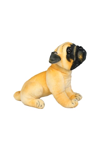 Havlayan Pug Köpek Peluş Oyuncak 25 Cm