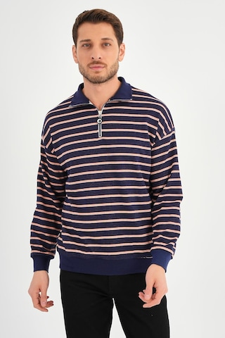 Alexandergardı Dik Yaka Fermuarlı Sweatshırt 001