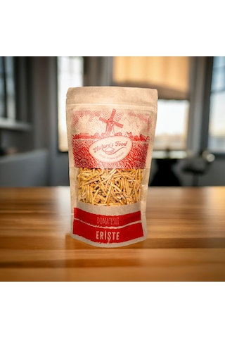 Domatesli Erişte 400gr Koruyucu Ve Katkı Maddesi İçermeyen Sağlıklı Ve Doğal İçeriğiyle Sizlerle