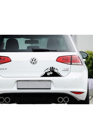 Bagajdan Gizli Bakan Adam Oto Sticker, Araba Stickerı