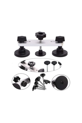 Youtek Oto Çukur Tamiri Aleti, Pdr Çift Kutup Köprü Çeker, 6 Boyutlu Sünger Tabağı İle Paslanmaz Çelik Ve Plastik Yapı