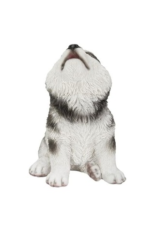 Hi Line Gift Ltd Uluyan Alaskan Malamute Yavru Köpek Heykeli Heykelcik