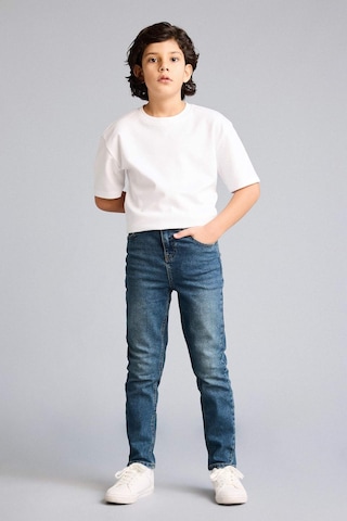 Defacto Slım Fıt Düz Paça Jean Pantolon Erkek Çocuk F8437a826smnm29 Yeşil-nm29