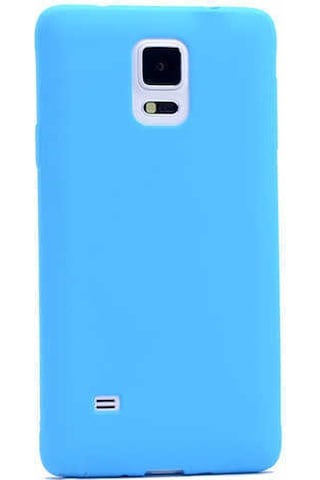 Samsung Galaxy Uyumlu S5 Kılıf Zore Premier Silikon Kapak Saks Mavi