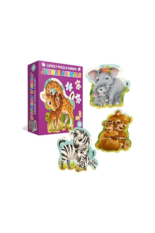Circle Toys Lovely Puzzle Jungle  Animals