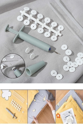 Sengenegel Yorgan Kılıfı Sabitleme Seti Nevresim Klips Takımı