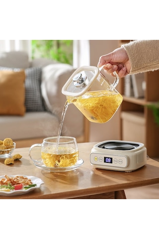 Çok Fonksiyonlu Elektrikli Çay Ve Su Isıtıcısı - 1l - Filtreli Um53278-4 Yurt Dışından