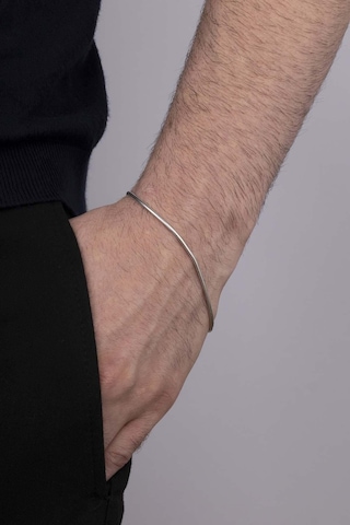 Gümüş Pazarım İtalyan Model Klasik Erkek Gümüş Zincir Kolye Bileklik Kombini Çok Renkli