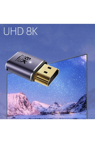 Hdmı To Hdmı Çevirici 8k 2.1 Uhd Dönüştürücü Adaptör