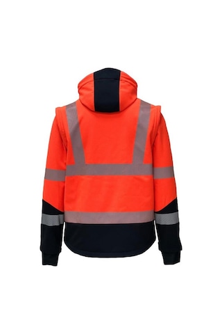 Reflekto Rlu Ripstop Softshell Model Teknik Mont Turuncu Sarı