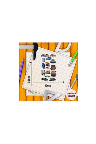 Hızlı Ve Öfkeli Sticker Paketi - Defter - Laptop Etiket Çıkartma 30x17cm