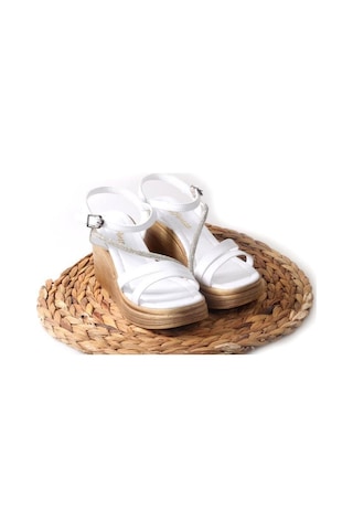 Papuçcity Sprs 02829 Dolgu Taban Kadın Sandalet 001