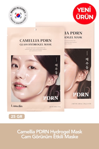Lamelin Camellia Pdrn Hydrogel Mask Cam Görünüm Etkili Maske 1 Adet Lamelin Camellia Pdrn Hydrogel Mask Cam Görünüm Etkili Maske 1 Adet
