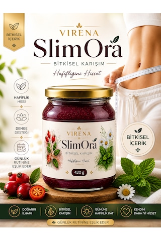 Virena Slimora Bitkisel Destek Macunu 420 Gr 2li Paket