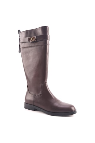 Nine West Vare 4pr Kahverengi Kadın Düz Çizme 000000000101702342 Kahverengi
