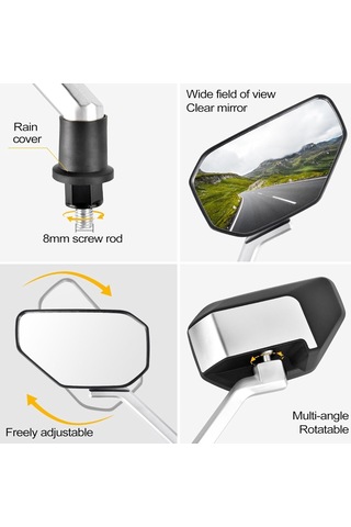 Motosiklet 8mm Ayna Modifiye Tk