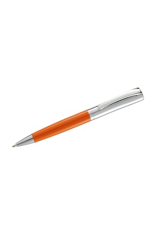 Steelpen 913 Wood Ahşap Kutulu Oranj Tükenmez Kalem Çok Renkli