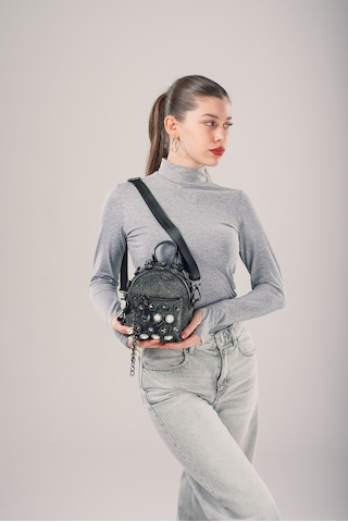 Ççs Kadın Sırt Çantası Ccs17853 Siyah Siyah