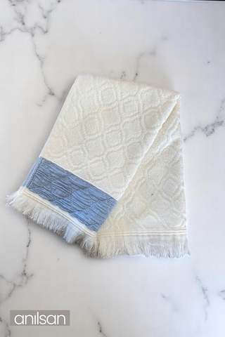 2'li 30x50 Cm El Ve Yüz Havlu Seti Mutfak Havlusu %100 Pamuk 60gr