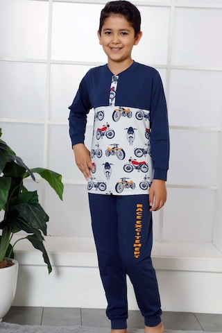 Alimer Erkek Çocuk Uzun Kollu Pijama Takımı Edy5162Uk