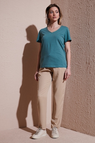 Fashion Friends Bayan Pantolon 25y0477k1 Bej Bej