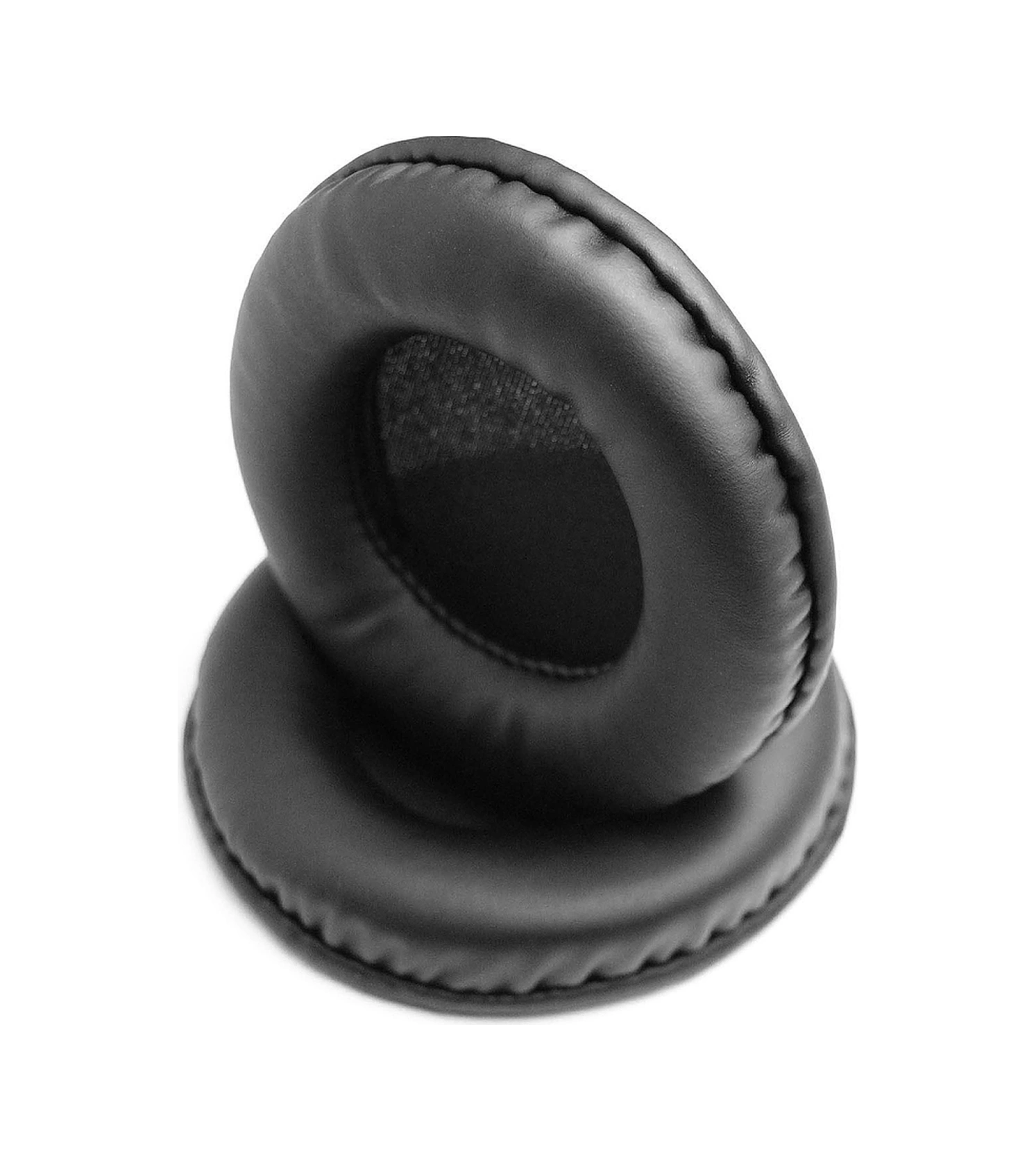 Qingmipy Sony/beyerdynamic/philips Kulaklıklar İçin 95mm Siyah Değiştirme Kulaklık Yastığı - Pu Deri Ve Hafıza Köpüğü, Ses Kalitesini Artırır, Kolay Kurulum - 1 Çift Siyah