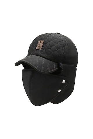 Sonbahar Ve Kış Kadife Maskeli Şapka 001