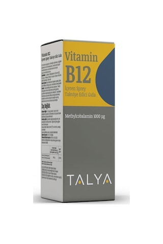 Vitamin B12 Içeren Sprey Takviye Edici Gıda, 10 Ml