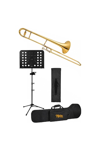 Midex TRM-145A Alto Trombon Bb/F Nota Sehpası ve Telefon Tutuculu Set