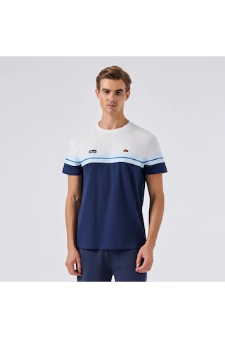 Ellesse 6sm5014-nv Bisiklet Yaka Erkek T-shirt - Lacivert Lacivert