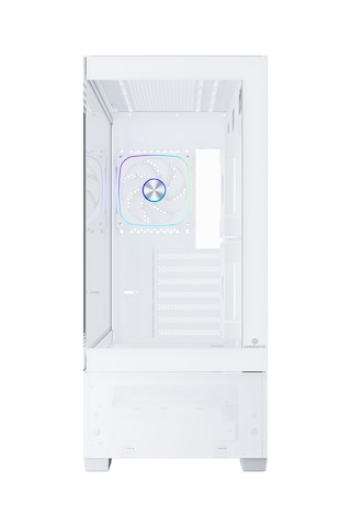 Gamebooster Nyvra Alpha 750w 80+ Bronze Seaview Argb Atx3.1 Pcı-e 5.1 Beyaz Atx Mid Tower Kasa