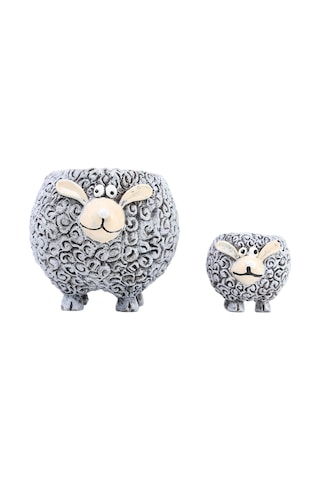 2 Adet Koyun Etli Saksı Avlu Yaratıcı Masaüstü Ekici Bahçe Saksı