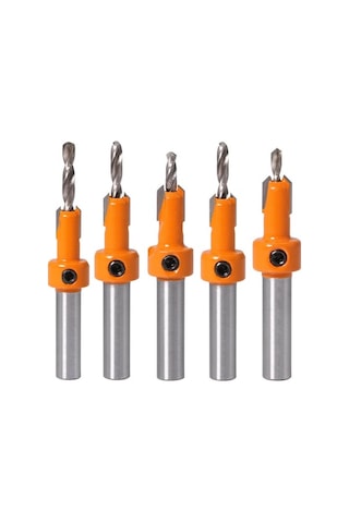 Ulzyvf Vidalı Uç Seti Matkap İşleme Havşa Ağaç 5 Adet Bq