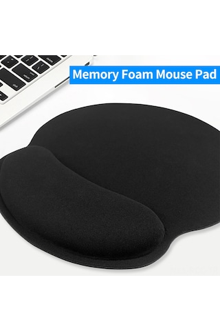Ruicoo Yumuşak Hafızalı Köpük Bilek Destekli Mouse Pad - Kaymaz Taban, Hassas Kontrol, Çeşitli Renkler, Ofis & Oyun İçin