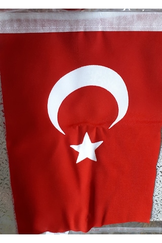 Bayrak Türk Bayrağı 20CM X 30CM 10 Adetli Kutu