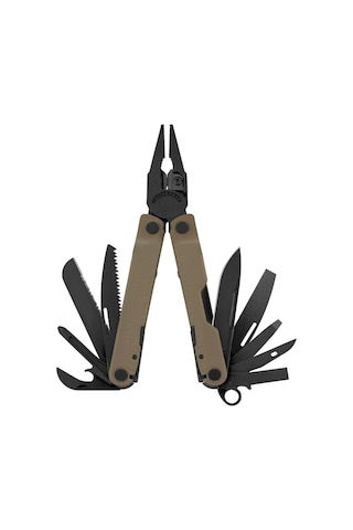 Leatherman Kamp Rebar Coyote Tan Multi Tool Kahverengi